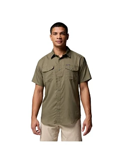 Košeľa Columbia Utilizer II Solid s krátkym rukávom 1577762397, zelená, veľkosť L