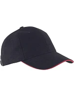 KP 011 6 Panelová sandwich kšiltovka black/red model 22460973 - K-up KP 011 6 Panelová sandwich kšiltovka black/red model 22460973 - K-up