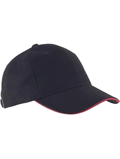 KP 011 6 Panelová sandwich kšiltovka black/red model 22460973 - K-up