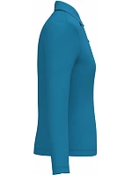 K 244 Dámské piqué polo s dlouhým rukávem model 22507103 tropical blue - Kariban K 244 Dámské piqué polo s dlouhým rukávem model 22507103 tropical blue - Kariban