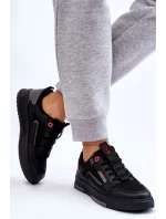 Damskie Niskie Sneakersy Cross Jeans LL2R4012C Czarne