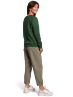 B167 Sveter s prednou potlačou - zelená tráva B167 Sveter s prednou potlačou - zelená tráva