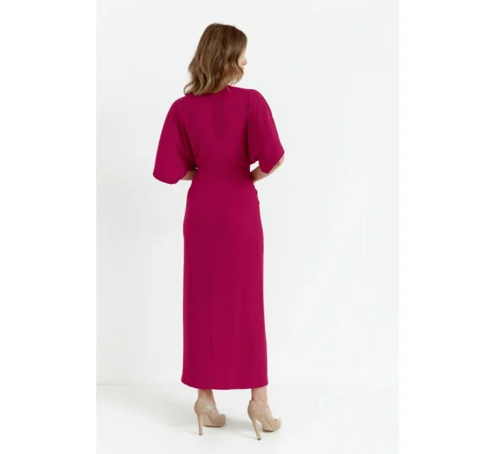 model 20589791 Maxi šaty švestka - Makover model 20589791 Maxi šaty švestka - Makover