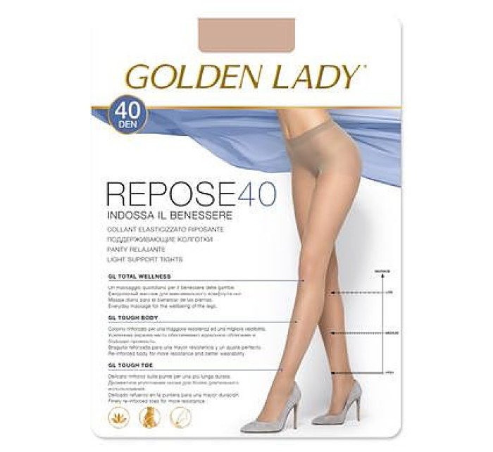 Dámske pančuchové nohavice Golden Lady Repose 6-2XL 40 deň