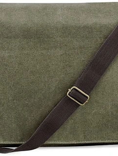 QD 610 Vintage taška s klopou model 22554770 vintage military green - Quadra