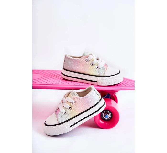 Dziecięce Trampki Wiązane Multikolor Effy