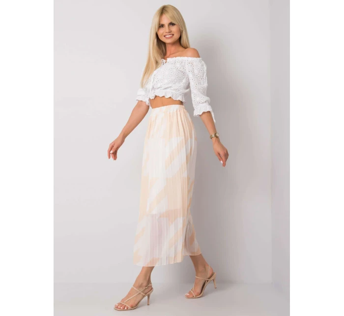 Sukňa DHJ SD 13325.73P svetlo béžová