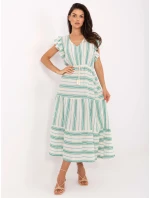 TW SK BI šaty 28760.97 bielo zelená