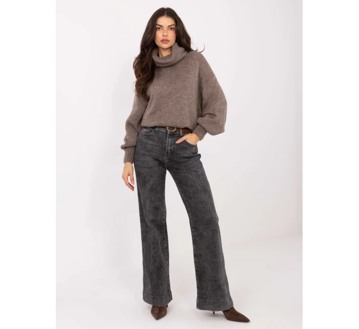 VM SP džínsy J1567 11.02 tmavo sivá