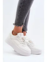 Dámske tenisky na platforme Vhisper z eko kože Dámske tenisky na platforme Vhisper z eko kože