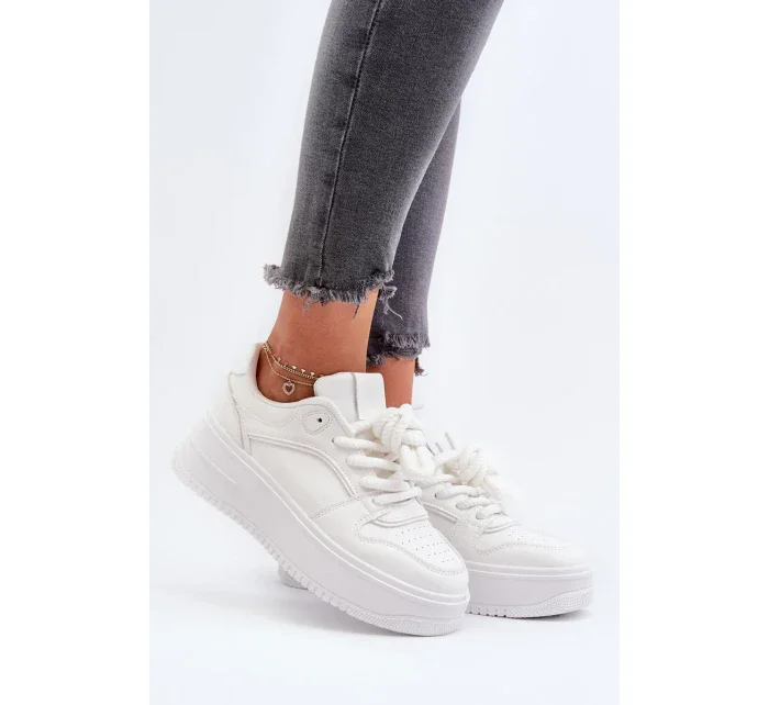 Dámske tenisky na platforme Vhisper z eko kože Dámske tenisky na platforme Vhisper z eko kože