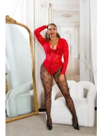 Dámské síťované punčocháče  černé model 20965283 - In-style Fashion