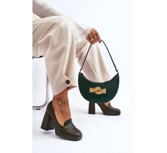 Dámské lodičky na podpatku / Černá  model 21075752 - SWEET SHOES