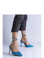 Dámské lodičky na podpatku Světle modrá  Shoes model 21778833 - Inello