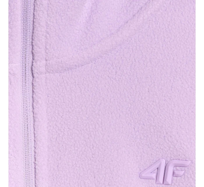 Dámska fleecová mikina 4FWAW25UFLEF069 52S lilac - 4F