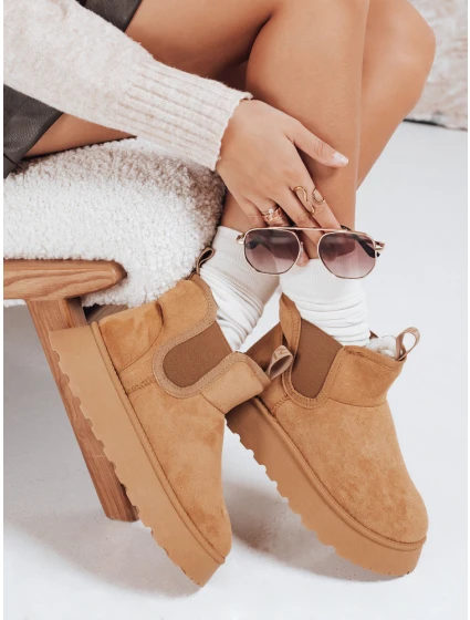 Dámské semišové sněhule na platformě Dstreet model 21993264 - FashionStreet Dámské semišové sněhule na platformě Dstreet model 21993264 - FashionStreet