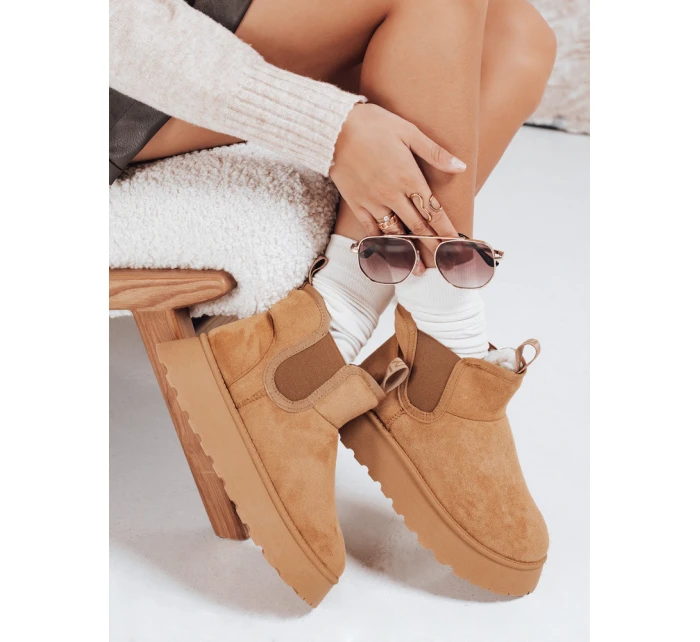 Dámské semišové sněhule na platformě Dstreet model 21993264 - FashionStreet Dámské semišové sněhule na platformě Dstreet model 21993264 - FashionStreet