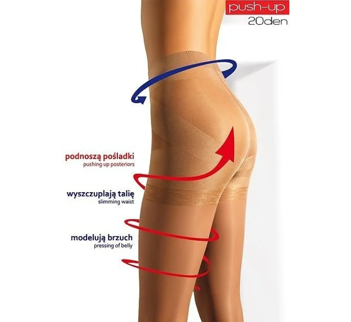 Dámske pančuchové nohavice Mona Push-Up 20 den 6-XXL Dámske pančuchové nohavice Mona Push-Up 20 den 6-XXL