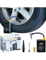 KOMPRESOR DO AUTA DUNLOP 150 PSI DIGITÁLNY KOMPRESOR S FUNKCIOU POWERBANK