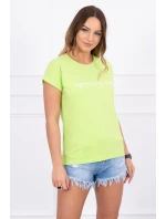 model 18743152 je moje kardio halenka světle zelená - K-Fashion model 18743152 je moje kardio halenka světle zelená - K-Fashion