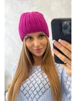 Dámská čepice Rebeka model 21798559 fuchsiová - K-Fashion