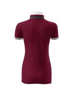 Polokošeľa Collar Up granátová Polokošeľa Collar Up granátová