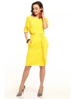 Dámske šaty T309/8 Yellow - Tessita