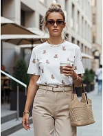 Dámske tričko HONTEY biele FashionStreet RY2551
