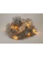 DEKORAČNÁ GIRLANDA 270CM 26LED STRIEBORNÁ