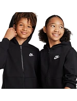 Detská mikina Nike Sportswear Club Fleece Black FD3004 010