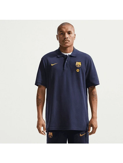 Tričko s polokrajom Nike FC Barcelona Club II 7612-401 Tričko s polokrajom Nike FC Barcelona Club II 7612-401