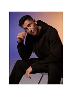 Bluza dresowa regular z kapturem męska 4F | Robert Lewandowski RL9KSS26TSWSM2954-80S pánské Bluza dresowa regular z kapturem męska 4F | Robert Lewandowski RL9KSS26TSWSM2954-80S pánské
