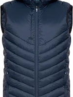 Cutter & Buck Mount Adams Vest Men Pánska prešívaná vesta 68.1482 tmavo modrá