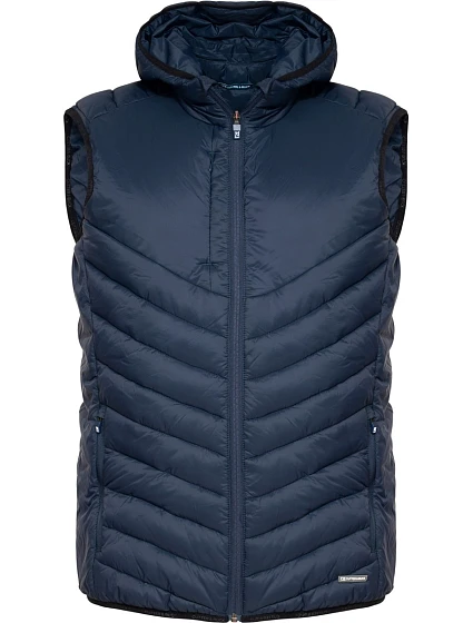 Cutter & Buck Mount Adams Vest Men Pánska prešívaná vesta 68.1482 tmavo modrá Cutter & Buck Mount Adams Vest Men Pánska prešívaná vesta 68.1482 tmavo modrá