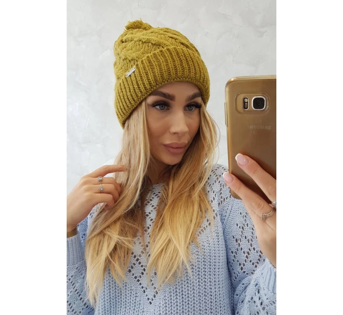 Fleecová čiapka Wanda K281 kivi