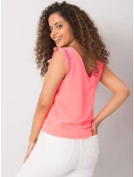 Dámský top DHJ TP model 17356073 fluo růžová - FPrice