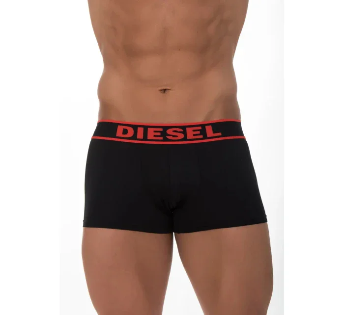 Pánske boxerky 3ks ST3V - 0PCAV - E5927 Ružová s farebným obvodom - Diesel