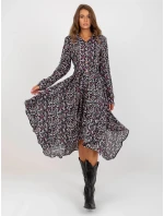 Dámske šaty CHA SK 0445 3.67P čierne - Rue Paris