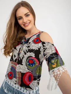 Blúzka AT BZ 2601.67 čierna