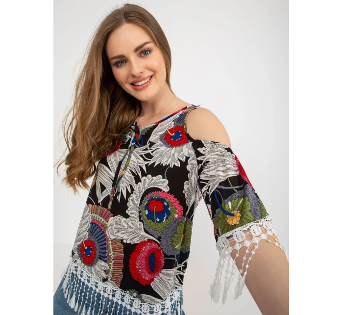 Blúzka AT BZ 2601.67 čierna