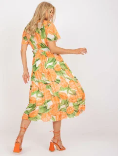Šaty DHJ SK 11331 2.32 oranžová