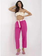 Kalhoty DHJ SP model 20969354 fuchsiová - FPrice