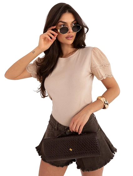 Bluzka IR BZ model 22120742 ciemny bezowy - FPrice