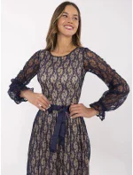 Šaty LK SK 509941.70P tmavomodré