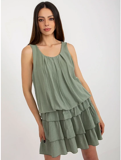 Sukienka TW SK BI model 18630101 khaki - FPrice