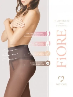 Punčochové kalhoty Fit Control 40 model 17589747 - Fiore