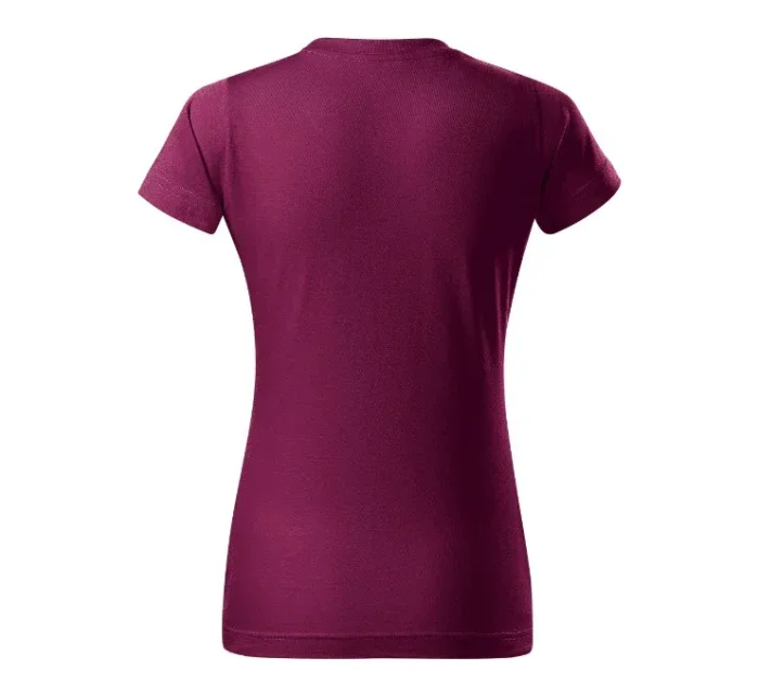 Basic tričko dámské fuchsiová Basic tričko dámské fuchsiová