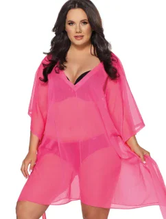 model 19715208 020 NEON PINK - AVA SWIMWEAR