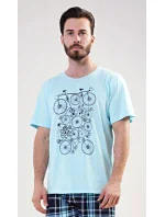 Pánske pyžamo šortky Bicykel Pánske pyžamo šortky Bicykel