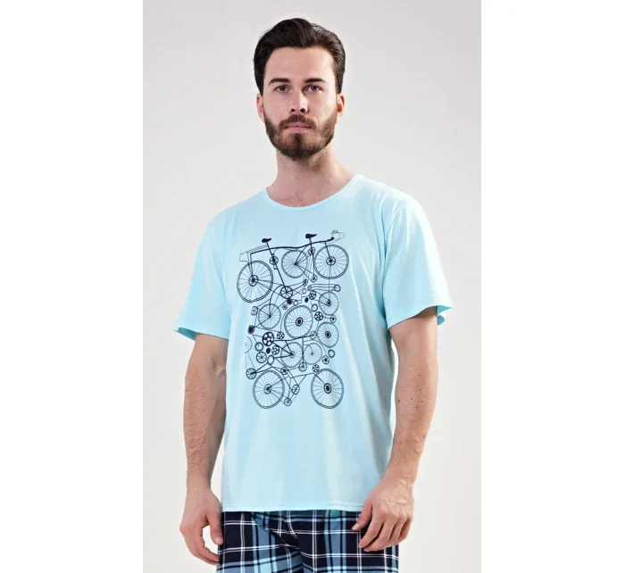 Pánske pyžamo šortky Bicykel Pánske pyžamo šortky Bicykel